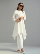 Adinia Indonesian Style Set (Tunik & Rok) • Corliss - White