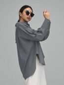 Blaire The Original Oversize Shirt - Dark Grey