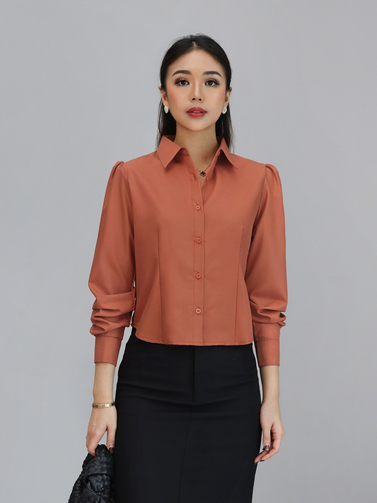 Manhattan Short Styled Shirt - Gambar 15