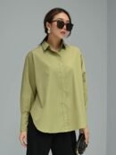 Blaire The Original Oversize Shirt - Soft Olive