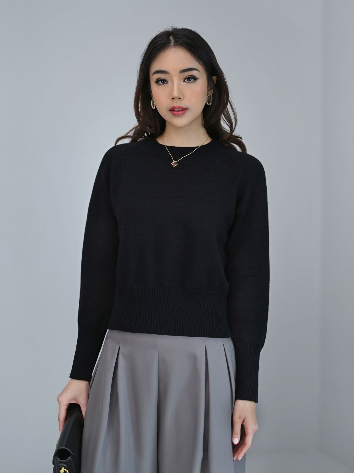 Peter Premium Short Style Knit - Gambar 8