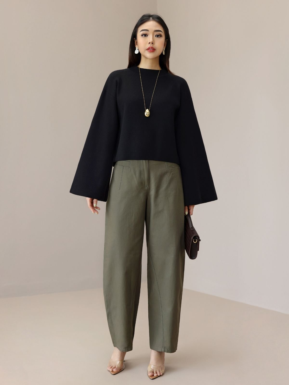 Philip Premium Knit A Line - Gambar 4