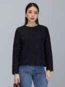 Louis Full Embroidery Fabric N Comfort - Black