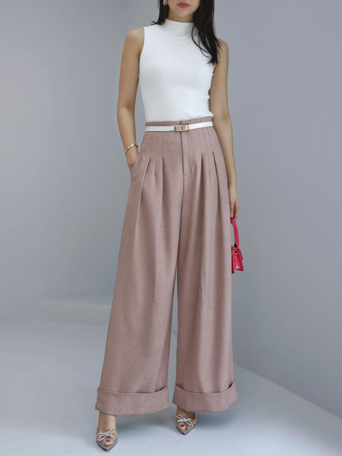 Office Wide Pants - Gambar 6