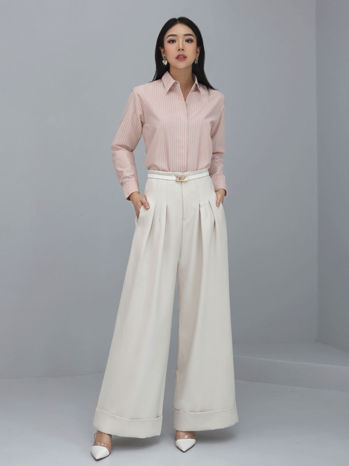 Office Wide Pants - Gambar 7
