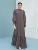 Pauline Dress - Dark Night Plum