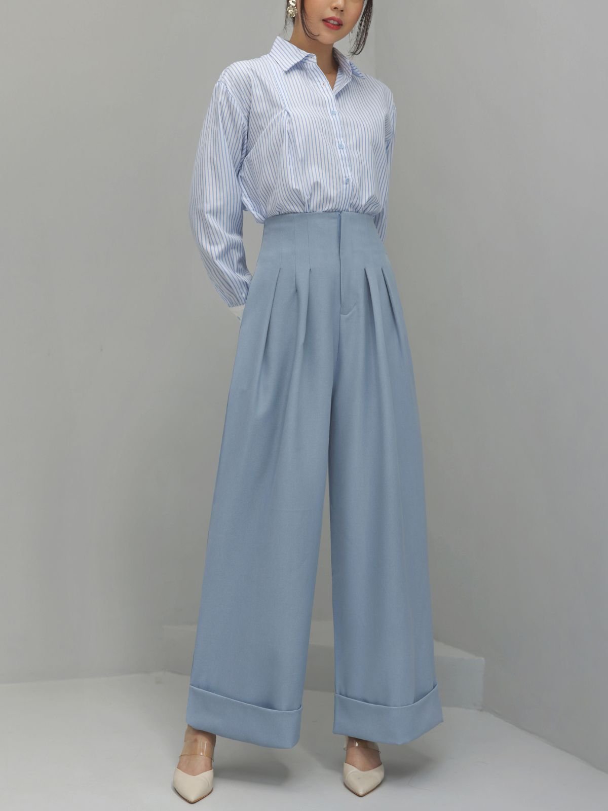 Office Wide Pants - Gambar 11