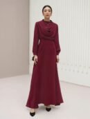 Maiden Dress - Maroon
