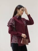 Donna Top - Maroon