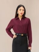 Maurice Top - Maroon