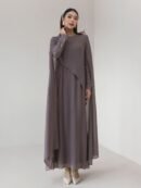 Puan Indonesian Style Dress - Night Time Plum