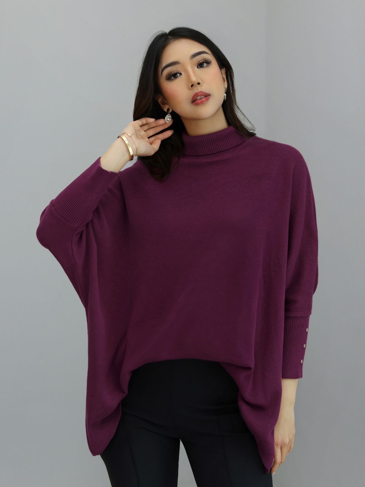 Robin Premium Batwing Knit - Gambar 8