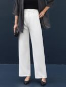 Office Highwaist Pants - Office White + Inner