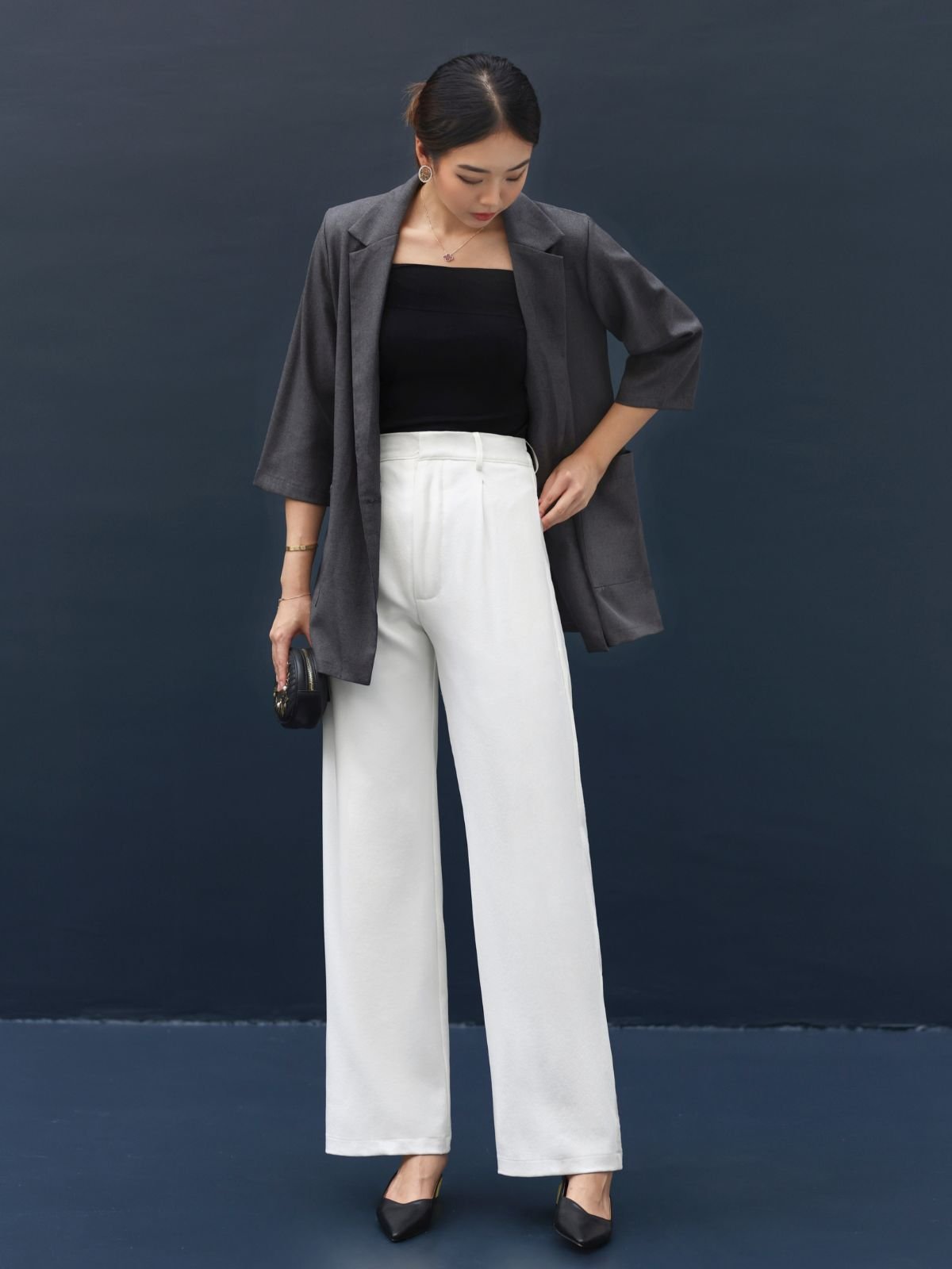 Office Highwaist Pants - Gambar 3