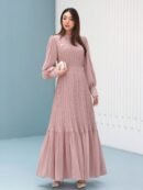 Pauline Dress - Powder Blush