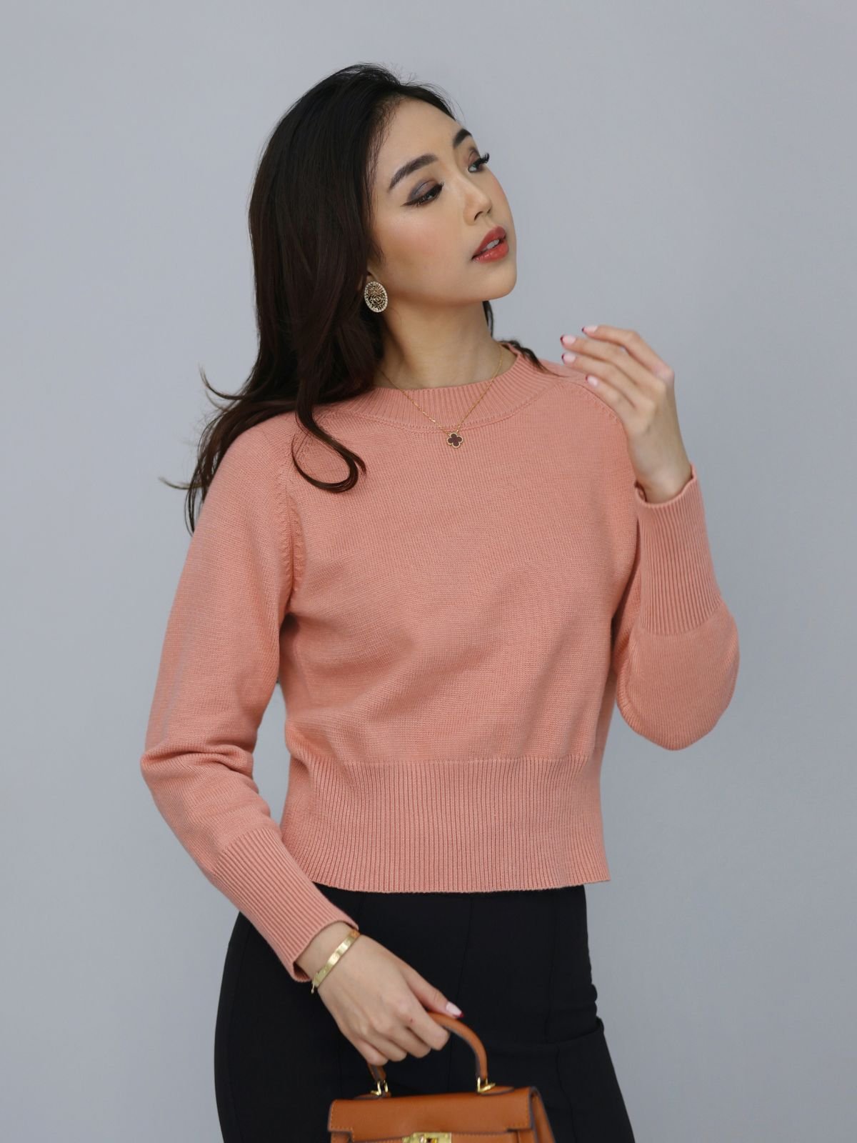 Peter Premium Short Style Knit - Gambar 2