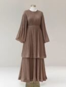 Sheeva Dress - Smoke Hazelnut