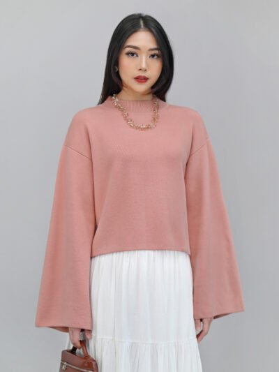 Philip Premium Knit A Line - Smoke Blush