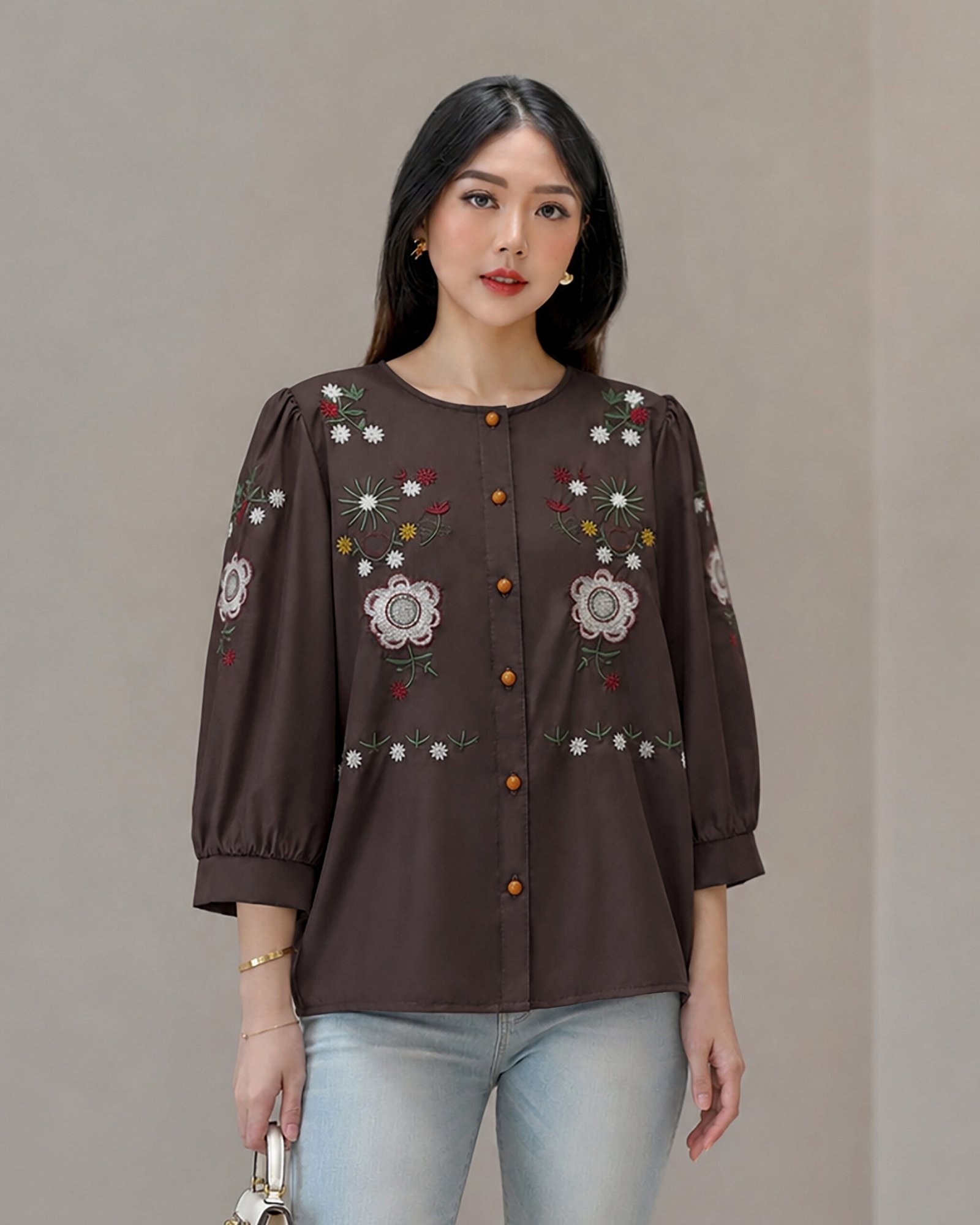 Stella Embroidery Top - Gambar 23
