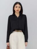 Must Have Everyday Basic Semi Satin/Short Style - Black