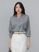 Must Have Everyday Basic Semi Satin/Short Style - Grey