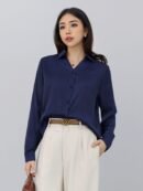 Must Have Everyday Basic Semi Satin/Short Style - Navy