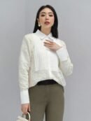 Kemeja Paradise Top Premium Quality - Var.1 Porcelain White