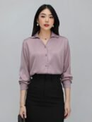Must Have Everyday Basic Semi Satin/Short Style - Smoke Mauve