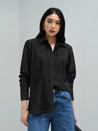 Kemeja Paradise Top Premium Quality - Var.2 Black