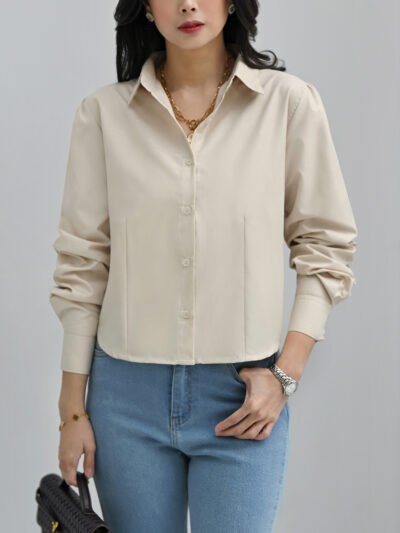 Manhattan Short Styled Shirt - Classic Beige