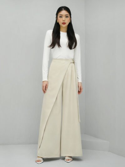 Rhode Wide Pants - Classic Beige