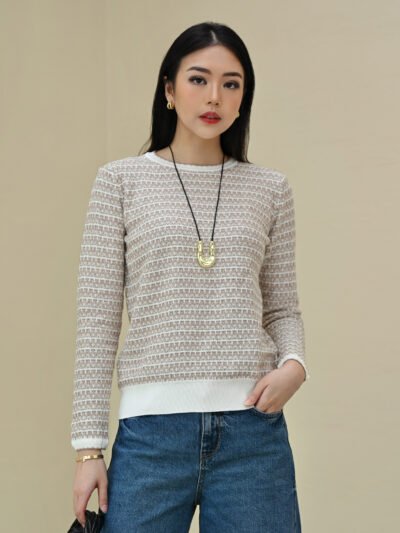 Posh Knit Top - Mochamilo Lengan Panjang
