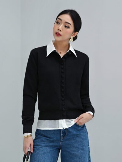 Matthew Knit Top - Black