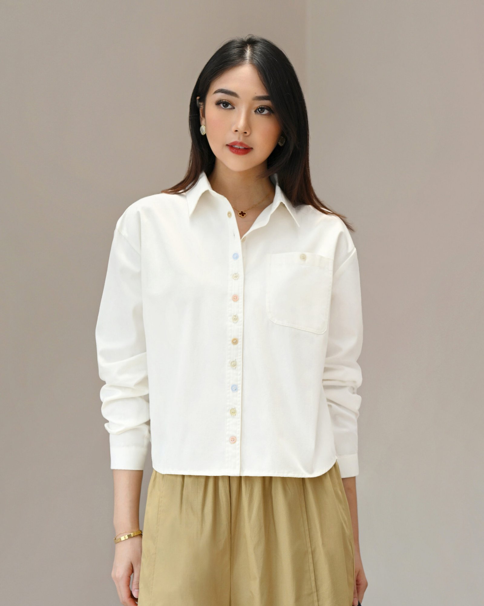 Taylor Unique Multicolor Button Shirt - Gambar 2