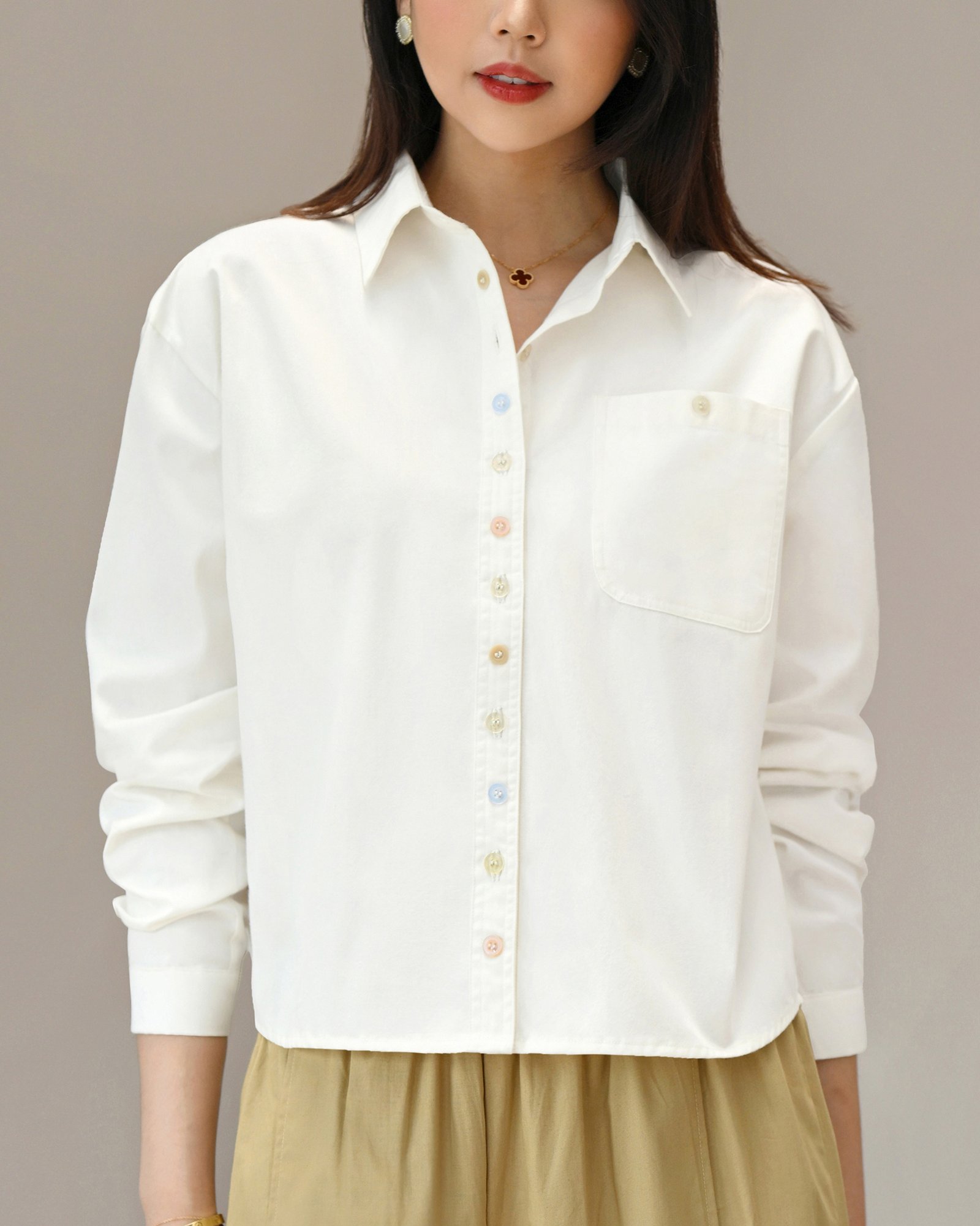 Taylor Unique Multicolor Button Shirt - Gambar 11