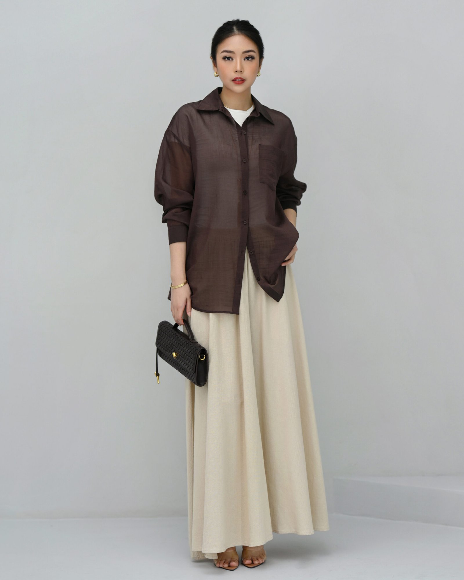Francesca Glass Stylish Shirt - Gambar 4