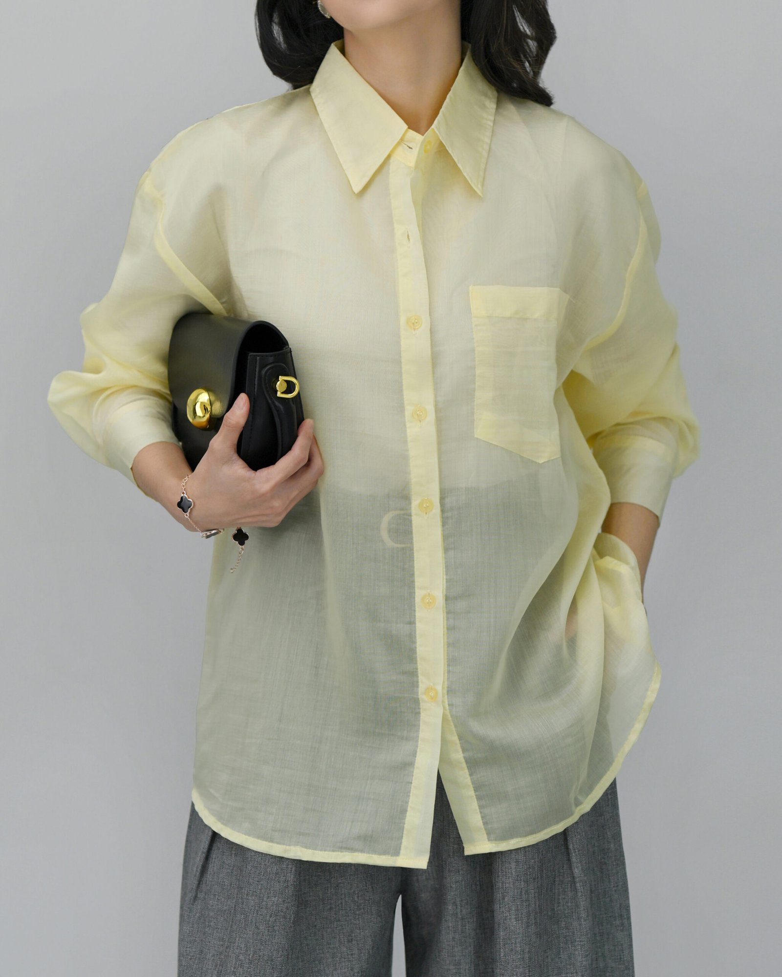 Francesca Glass Stylish Shirt - Gambar 7