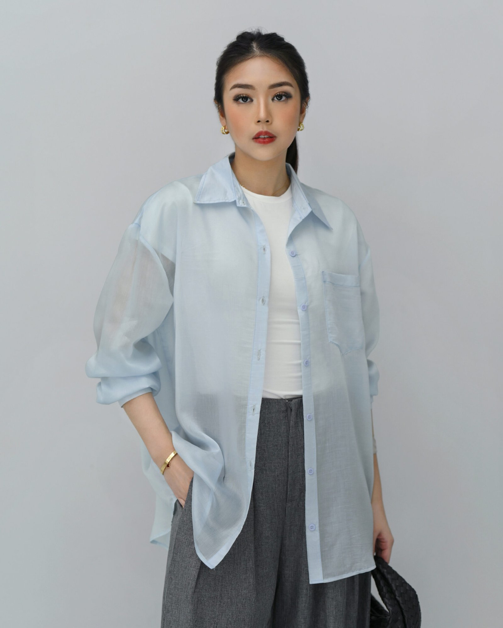 Francesca Glass Stylish Shirt - Gambar 6