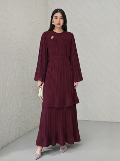 Sheeva Dress - Night Wine