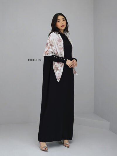 Auguste Premium Batwing Dress - Black