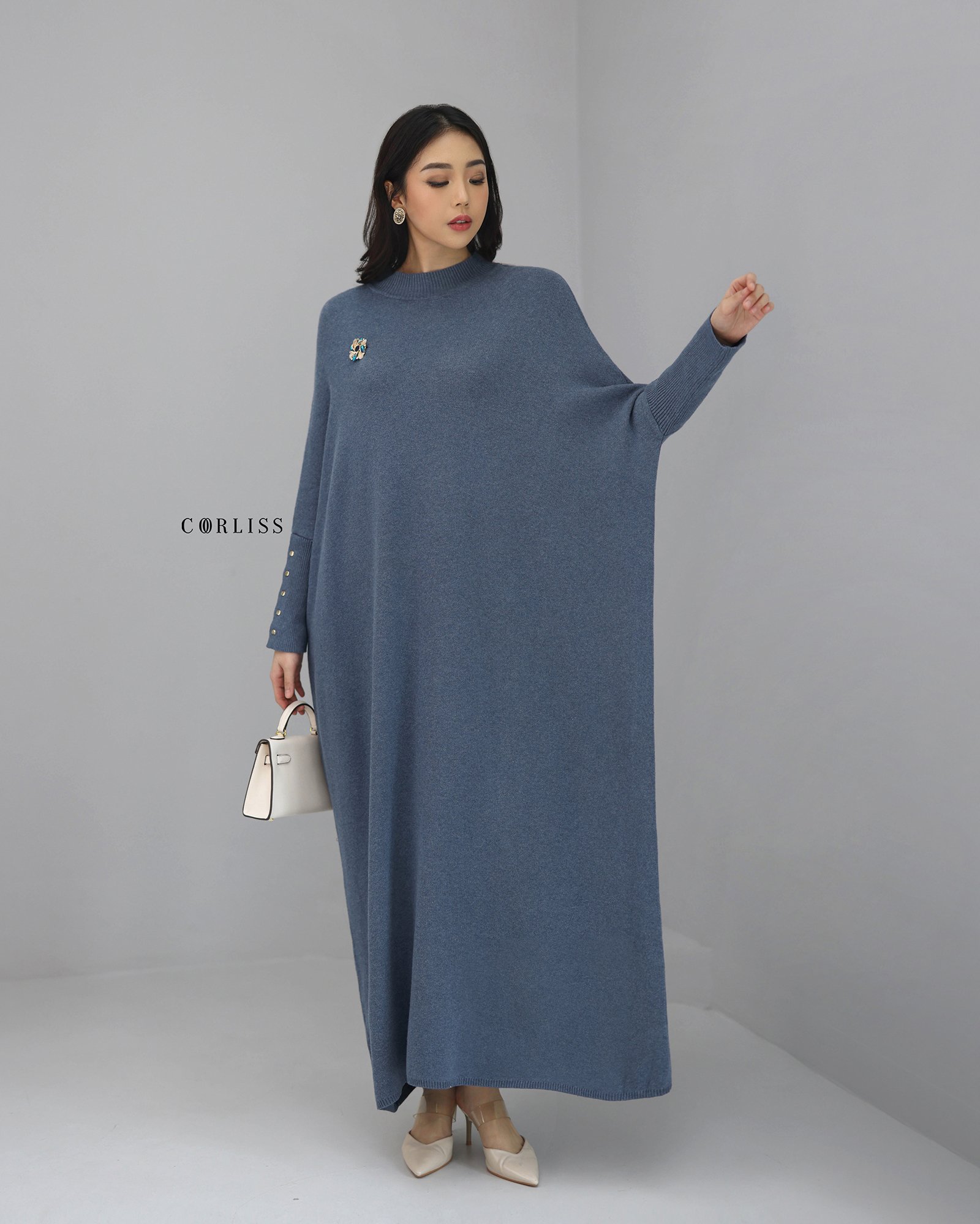 Auguste Premium Batwing Dress - Gambar 2
