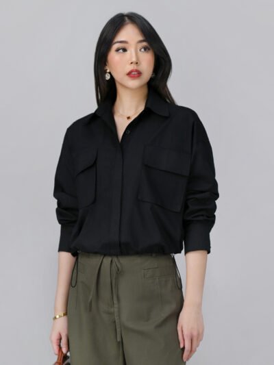 Capri Corliss Unique Shirt - Black