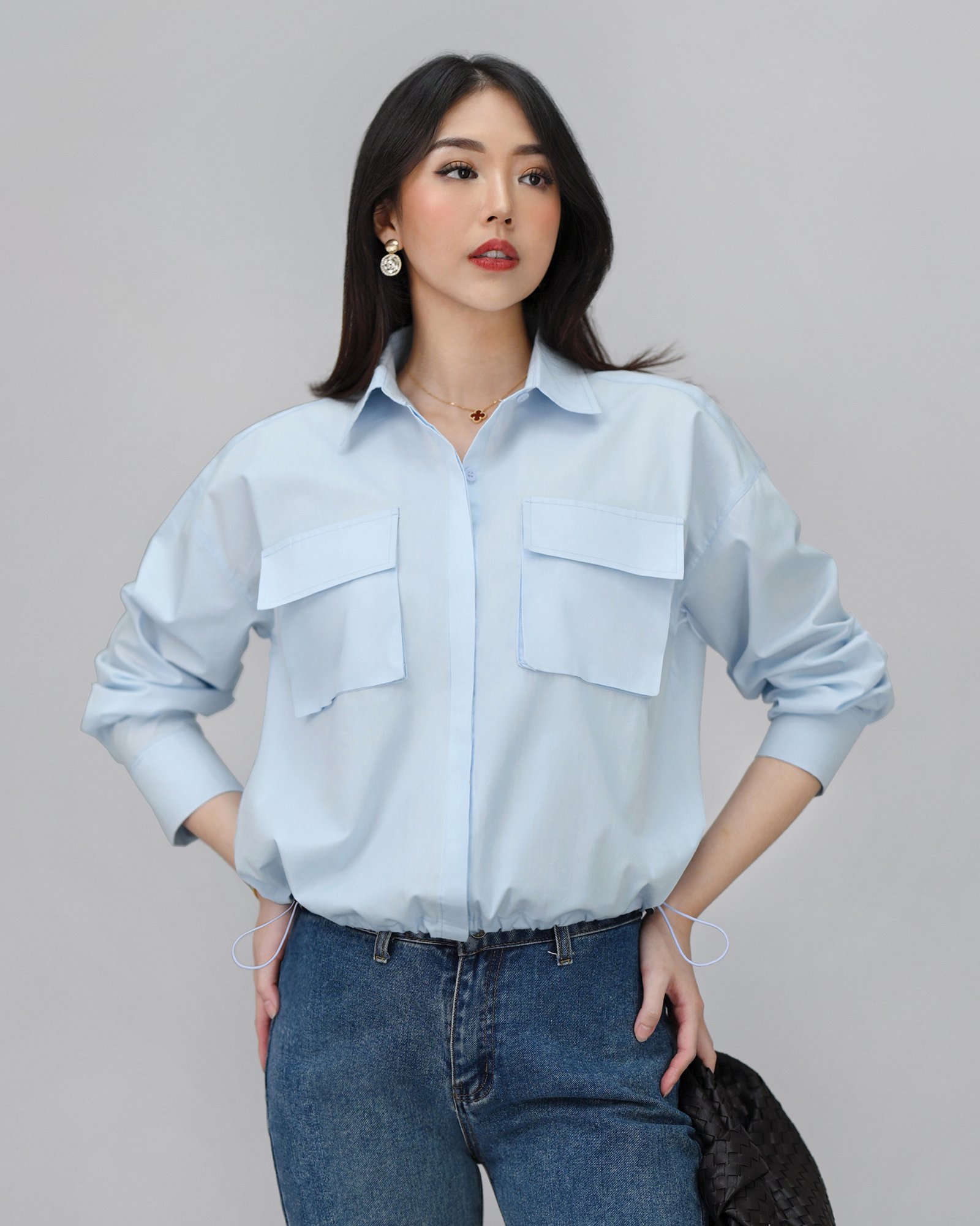 Capri Corliss Unique Shirt - Gambar 7