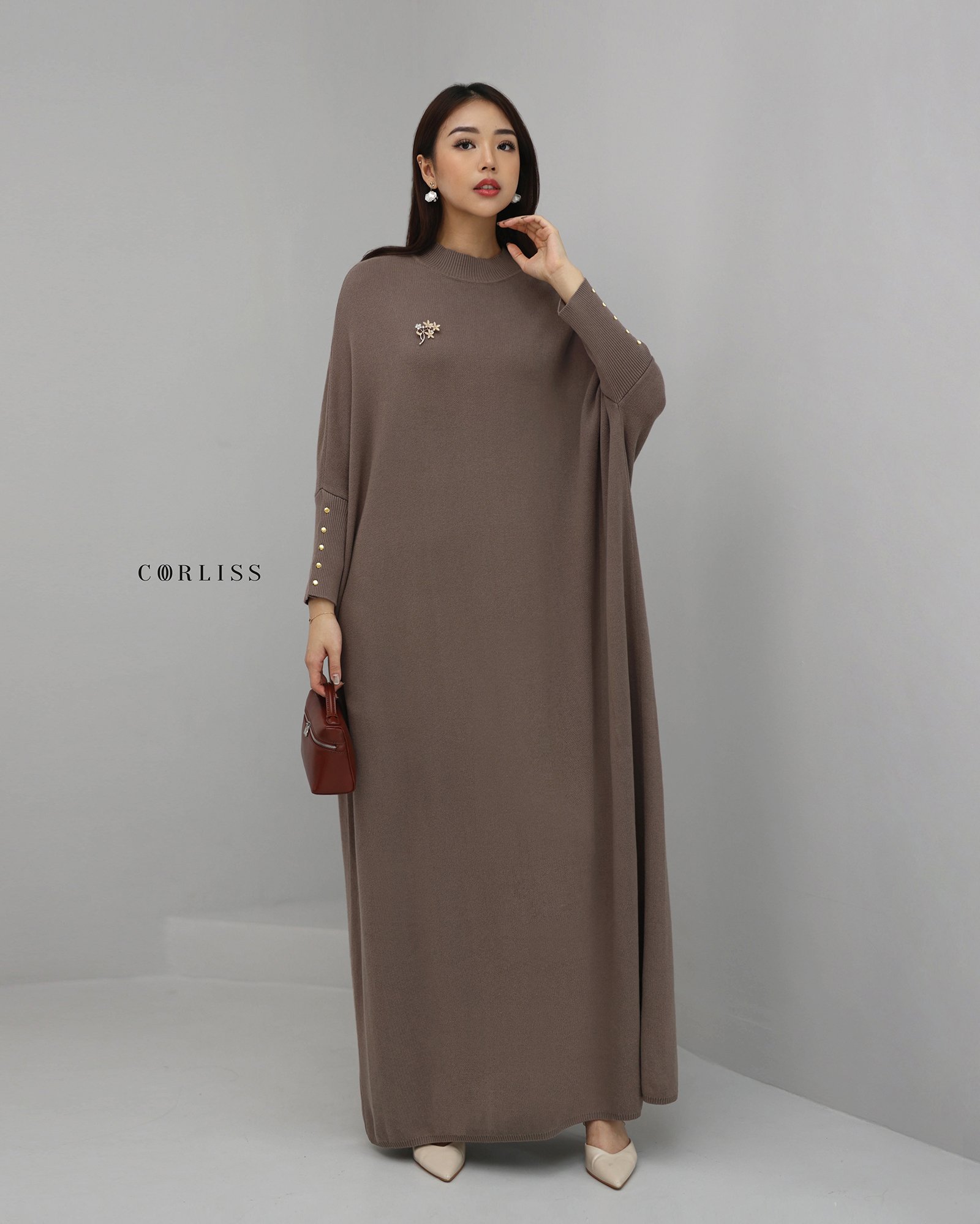 Auguste Premium Batwing Dress - Gambar 12