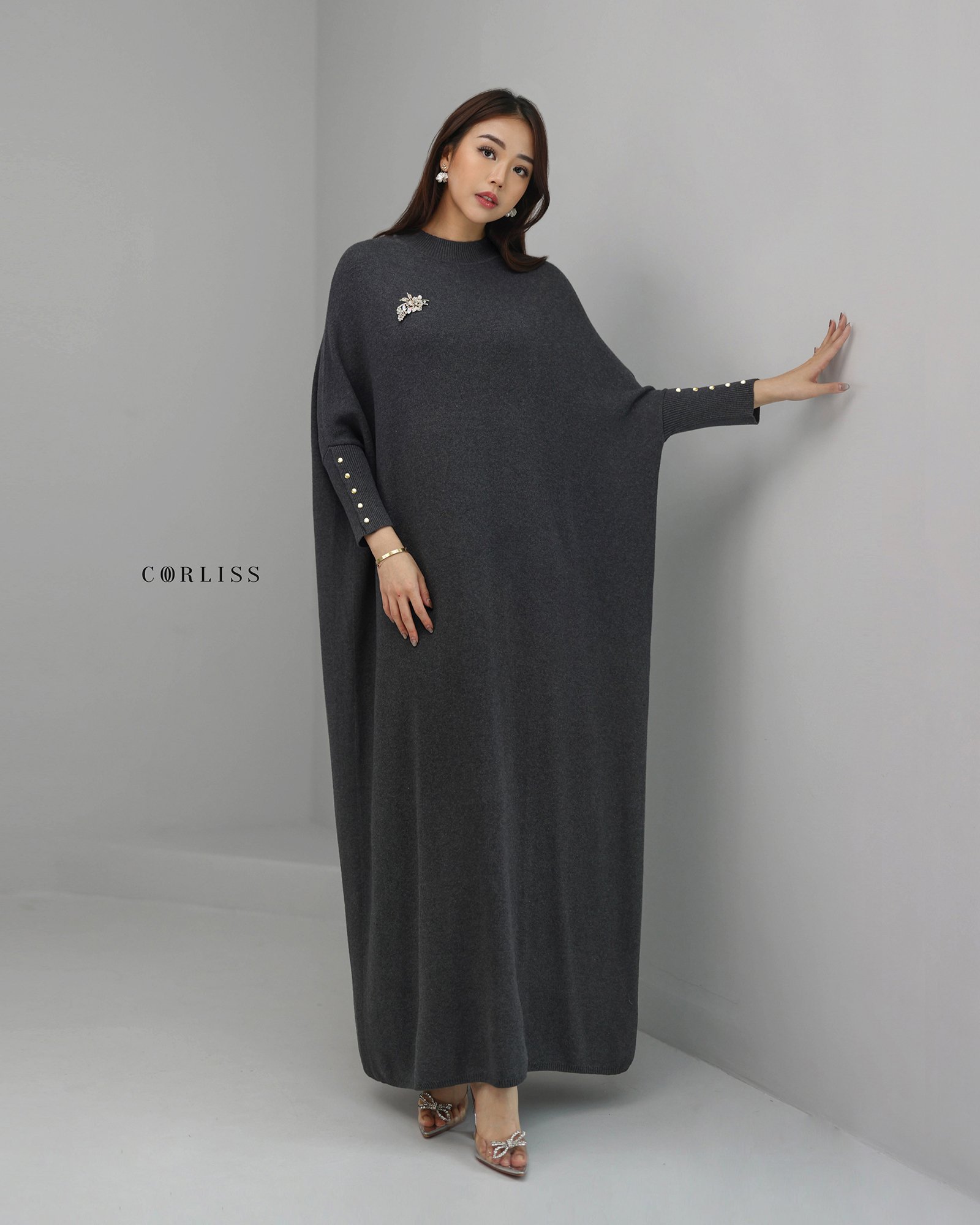 Auguste Premium Batwing Dress - Gambar 9