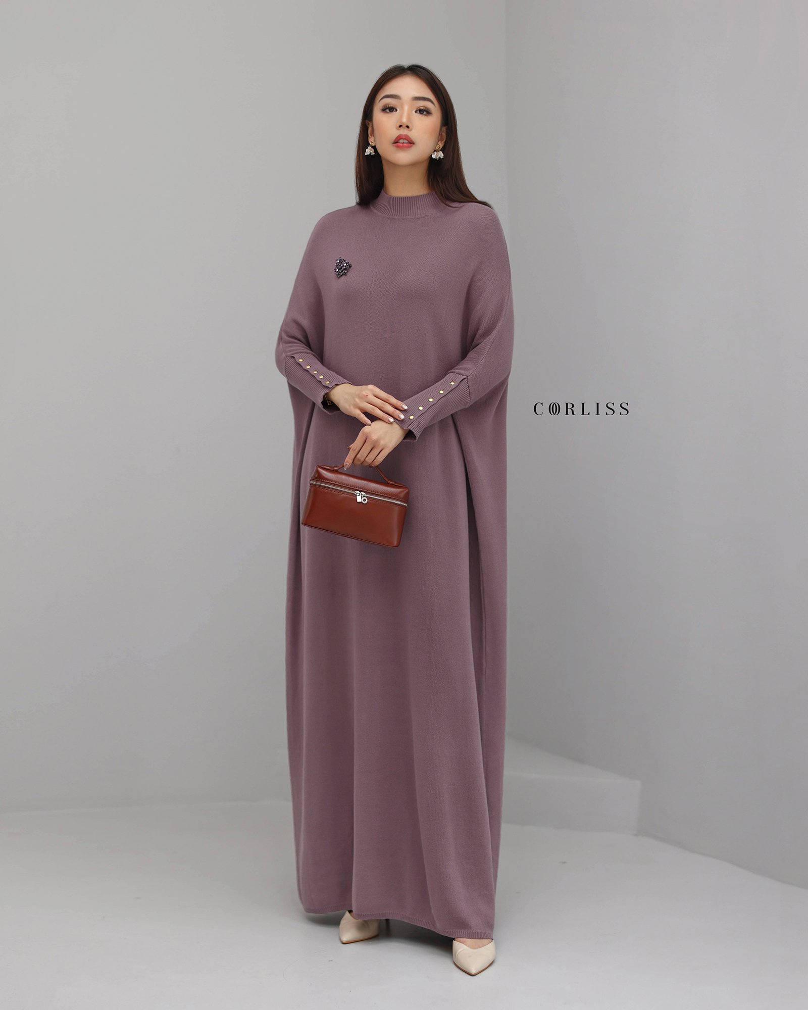 Auguste Premium Batwing Dress - Gambar 16