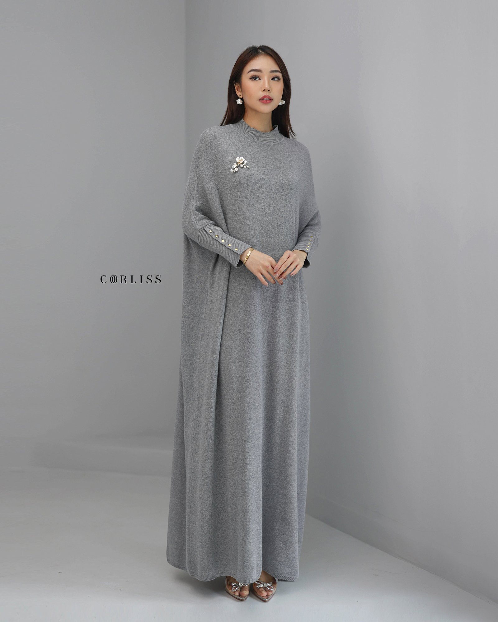 Auguste Premium Batwing Dress - Gambar 10