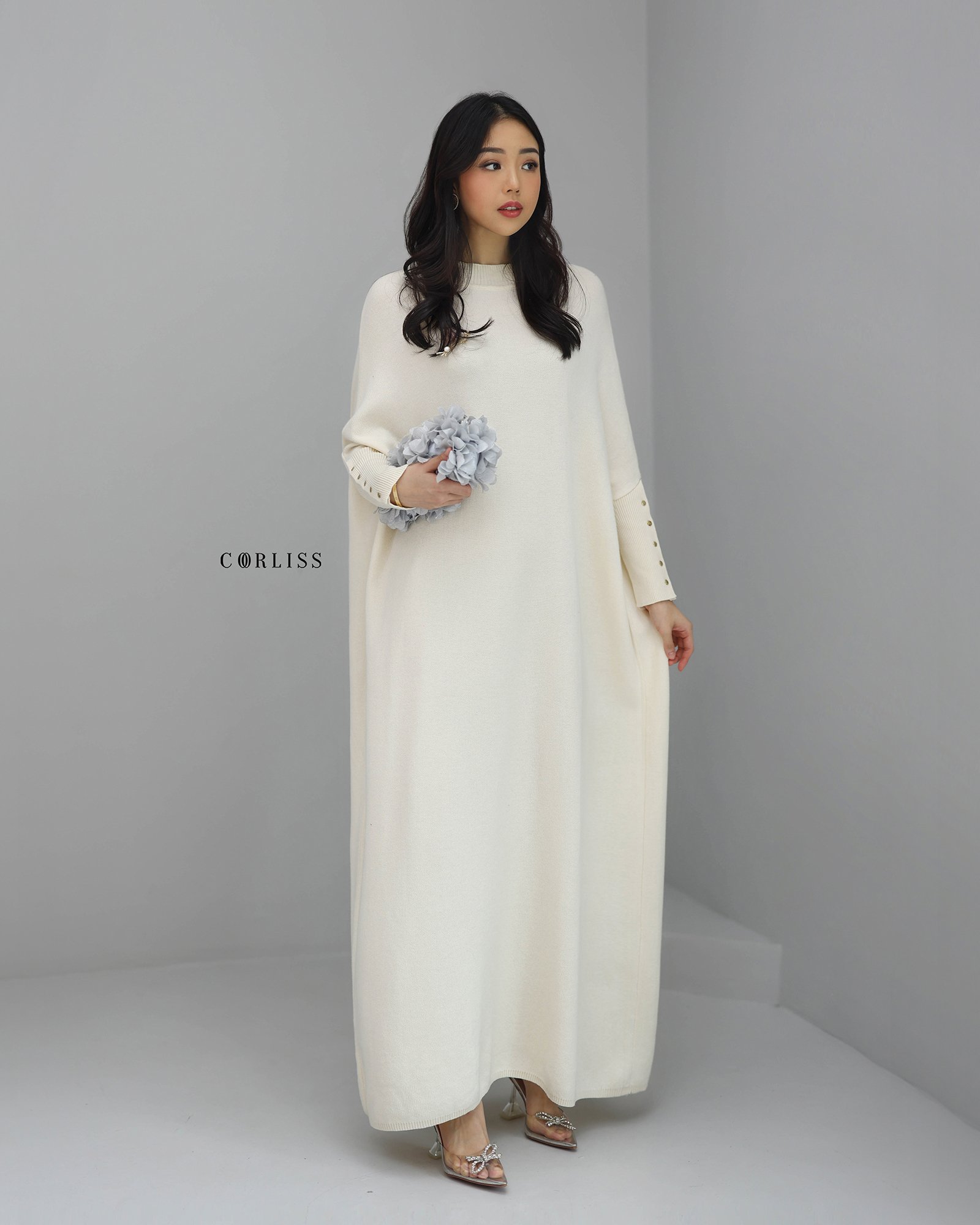 Auguste Premium Batwing Dress - Gambar 11