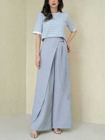 Rhode Wide Pants New Arrival - Light French Grey