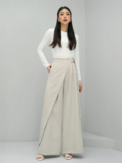 Rhode Wide Pants New Arrival - Light Oat